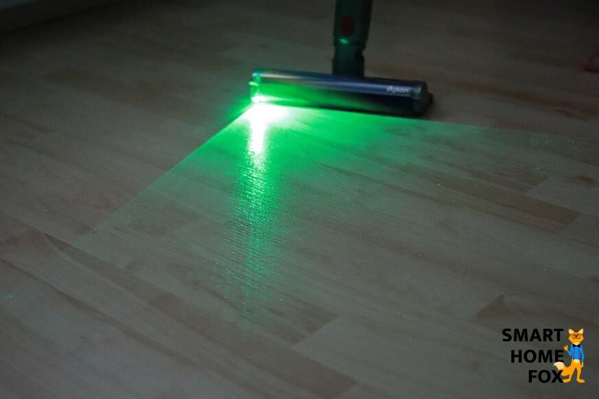 Nach dem Saugen im Hellen...